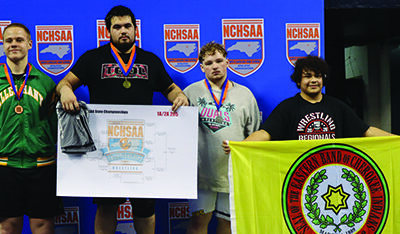 EBCI wrestlers compete at State; Cherokee High School tallies two State placers