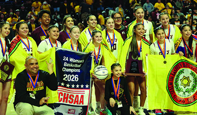 Three in a row: Lady Braves make history with third consecutive state basketball championship