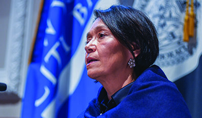 THE GOOD STUFF: Brenda Toineeta Pipestem receives prestigious legal award