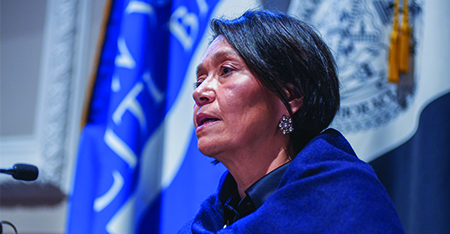 THE GOOD STUFF: Brenda Toineeta Pipestem receives prestigious legal award