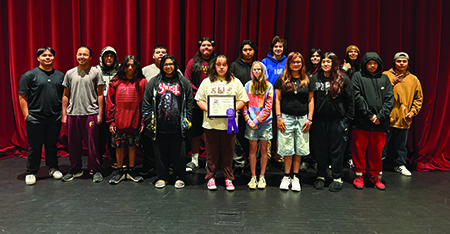 Cherokee Central Schools 8th Grade and High School Concert Band earns Excellent Rating