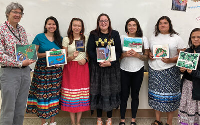 THE GOOD STUFF: Dr. Hartwell Francis is positively dedicated to the Cherokee language