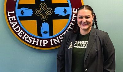 Faith Long-Presley becomes first to graduate from all four Ray Kinsland Leadership Institute Programs