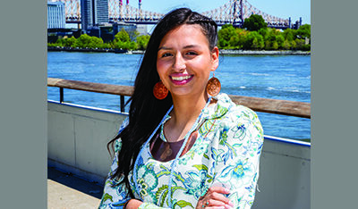 Smith represents EBCI at United Nations Forum on Indigenous Health
