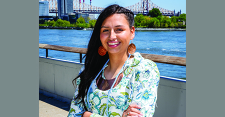 Smith represents EBCI at United Nations Forum on Indigenous Health