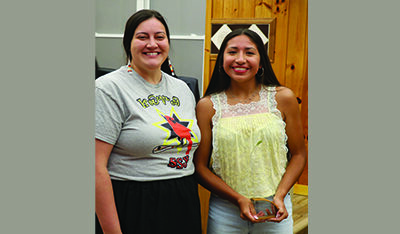Swimmer named One Feather Student of the Year