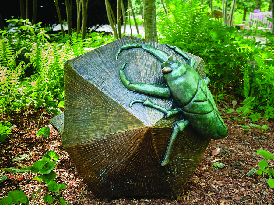 Sculpture by Cherokee Nation citizen added to N.C. Arboretum’s collection