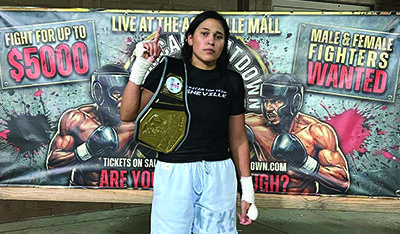 Kayleigh Wolfe is driven to succeed in MMA