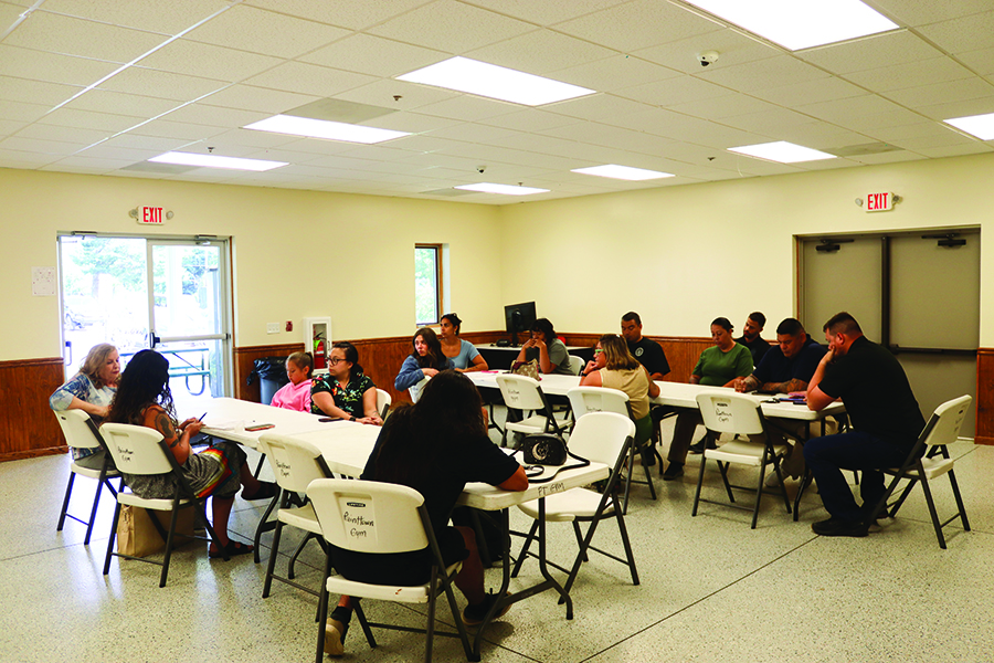 EBCI MMIWGP Database community input meeting held