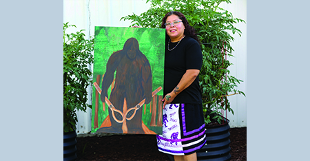 Mariah Hill’s broad creativity extends from Fair themes to paintings