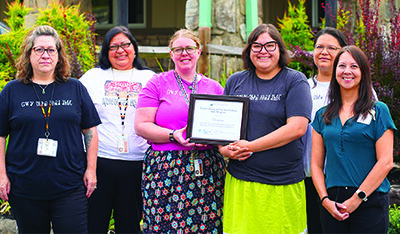 EBCI WIC Program recognized as a WIC Breastfeeding Award of Excellence PREMIERE Recipient