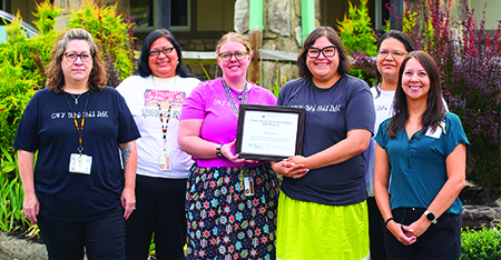 EBCI WIC Program recognized as a WIC Breastfeeding Award of Excellence PREMIERE Recipient