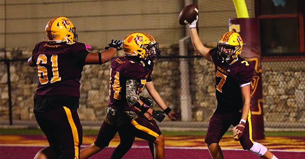 FOOTBALL: Cherokee tops Andrews for sixth win of season